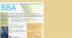 Desktop Screenshot of bba.danskerhverv.dk